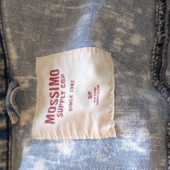 Acid Washed "Denim" Jacket - Picture 5 of 6